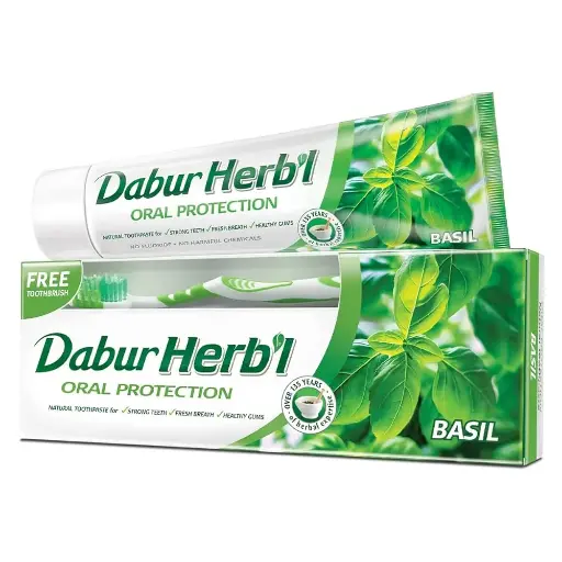 Dentifrice au Basil Dabur Herb'l 150g