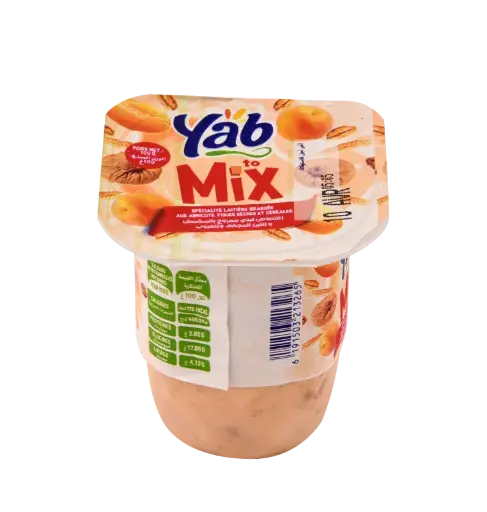 Yaourt Mix To Yab au Abricot,Figues Séche 100g
